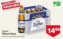 MPreis Zipfer Märzen Kiste Angebot