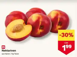 MPreis Nektarinen Angebot