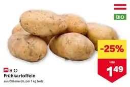 MPreis BIO Frühkartoffeln Angebot
