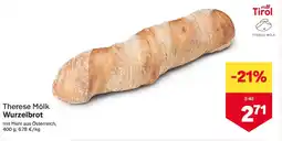 MPreis Therese Mölk Wurzelbrot Angebot