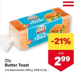 MPreis Olz Butter Toast Angebot