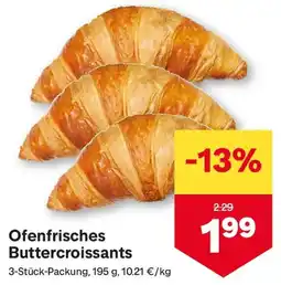 MPreis Ofenfrisches Buttercroissants Angebot