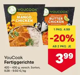 MPreis YouCook Fertiggerichte Angebot