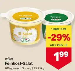 MPreis efko Feinkost Salat Angebot