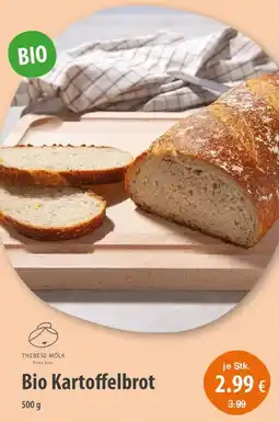 MPreis Bio Kartoffelbrot Angebot