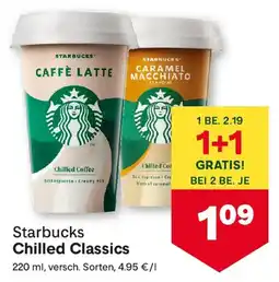 MPreis Starbucks Chilled Classics Angebot