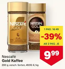 MPreis Nescafé Gold Kaffee Angebot