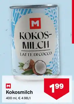MPreis Kokosmilch Angebot