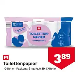 MPreis Toilettenpapier Angebot
