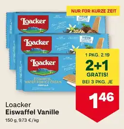 MPreis Loacker Eiswaffel Vanille Angebot
