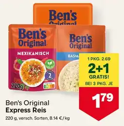 MPreis Ben's Original Express Reis Angebot