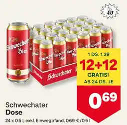 MPreis Schwechate Bier Dose Angebot
