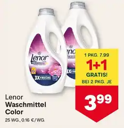 MPreis Lenor Waschmittel Color Angebot