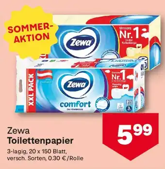 MPreis Zewa Toilettenpapier Angebot