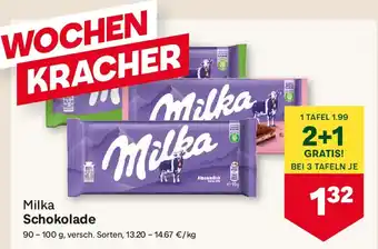 MPreis Milka Schokolade Angebot