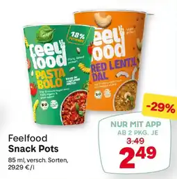 MPreis Feelfood Snack Pots Angebot