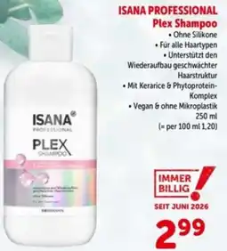 Interspar Isana professional plex shampoo Angebot