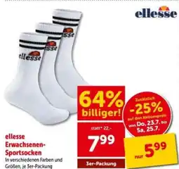 Interspar Ellesse erwachsenen- sportsocken Angebot