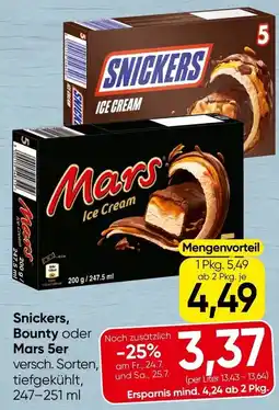 Spar Snickers Ice Cream Angebot