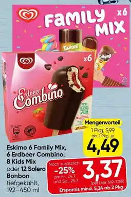 Spar Eskimo 6 Family Mix Angebot