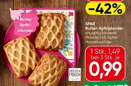 Spar SPAR Butter-Apfelplunder Angebot