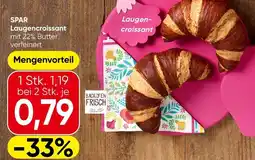 Spar SPAR Laugencroissant Angebot