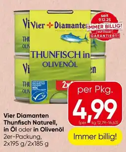 Spar Vier Diamanten Thunfisch Naturell Angebot