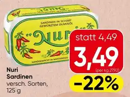 Spar Nuri Sardinen Angebot