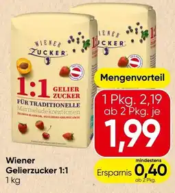 Spar Wiener Gelierzucker 1:1 Angebot