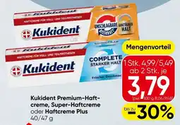 Spar Kukident Premium-Haftcreme Angebot