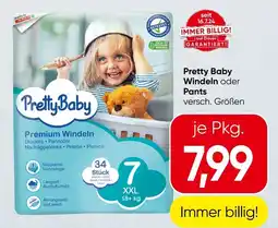 Spar Pretty Baby Premium Windeln Angebot