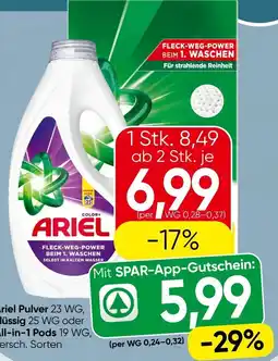 Spar Ariel Pulver Angebot