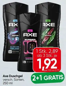 Spar Axe Duschgel Angebot