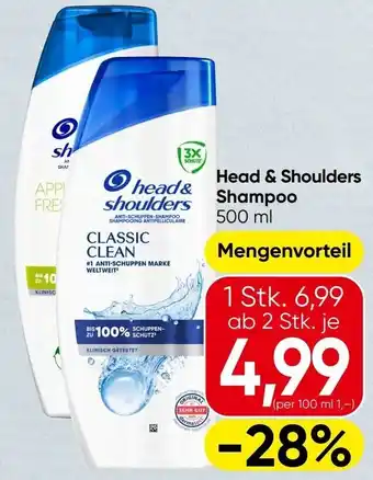 Spar Head & Shoulders Shampoo Angebot