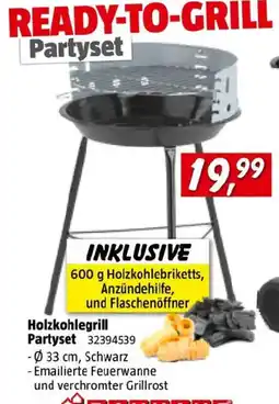 Bauhaus Holzkohlegrill partyset Angebot