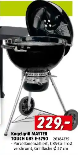 Bauhaus Kugelgrill master touch gbs e-5750 Angebot