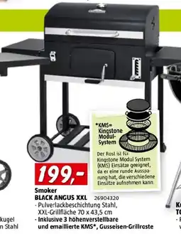 Bauhaus Smoker black angus xxl Angebot