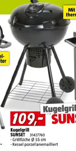 Bauhaus Kugelgrill sunset Angebot