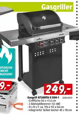 Bauhaus Gasgrill atlanta ii 350-1 Angebot