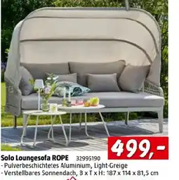 Bauhaus Solo Loungesessel rope Angebot