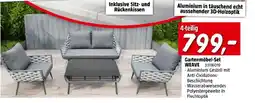 Bauhaus Gartenmöbel set weave Angebot