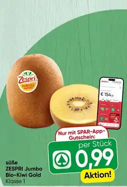 Spar süße ZESPRI Jumbo Bio-Kiwi Gold Angebot