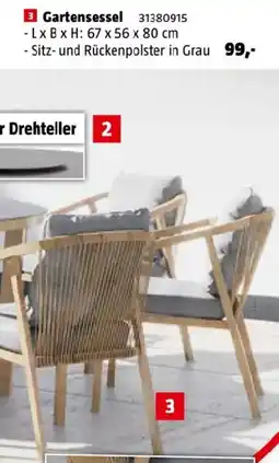 Bauhaus Gartensessel Angebot
