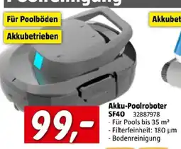 Bauhaus Akku-poolroboter sf40 Angebot