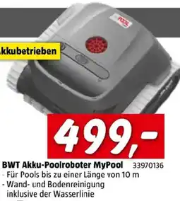 Bauhaus Bwt akku poolroboter mypool Angebot