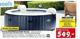 Bauhaus Pure spa mobil-whirlpool bubble massage Angebot