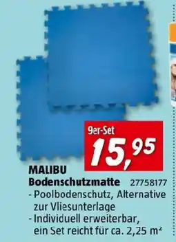 Bauhaus Malibu bodenschutzmatte Angebot