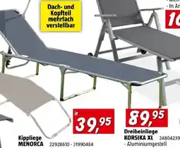 Bauhaus Dreibeinliege korsika xl Angebot