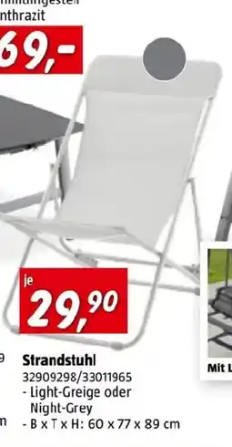 Bauhaus Strandstuhl Angebot