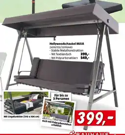Bauhaus Hollywoodschaukel maja Angebot